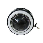For 2016-2021 Honda Civic DRL White LED Halo Projector Fog Lights Lamp Angel Eye