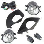 Driver+Passenger Side For Toyota Yaris 07-11 Fog Lamp Assembly w/ Switch Wiring