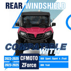 Rear Windshield Tinted for CFMoto ZForce 950 Sport And Trail 800 Trail 2023-2025