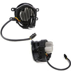 LED Fog Lights DRL Clear Lens Turn Signal w/Wiring for 2009 2010 Toyota Corolla