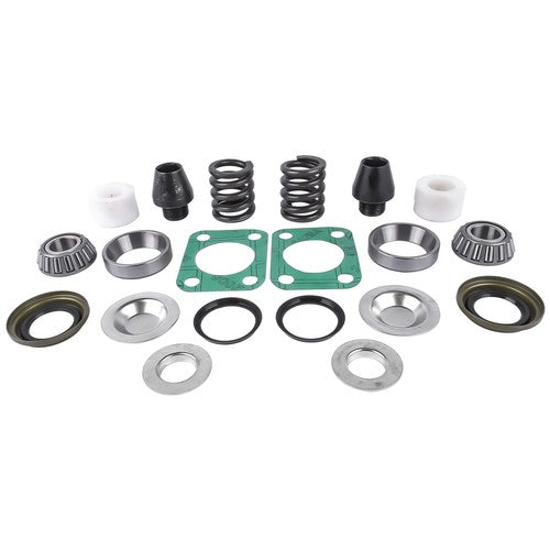 Front Axle King Pin Rebuild Kit For Dodge W250 W300 Bearing Bushing Spring Seal