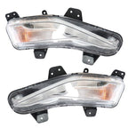 Front Fog Lights For Chevy Malibu 2019-2022 Turn Signal Lights W/LED DRL RH+LH