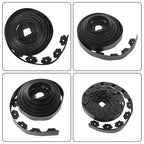 L-shaped Landscape Edging Border Kit 40 FT No-Dig Garden Edge Lawn Border