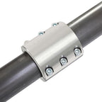 Steel Tube Clamp Weldable Bolt On 1.75 Inch 1 3 4 Inch Roll Cage Mounts