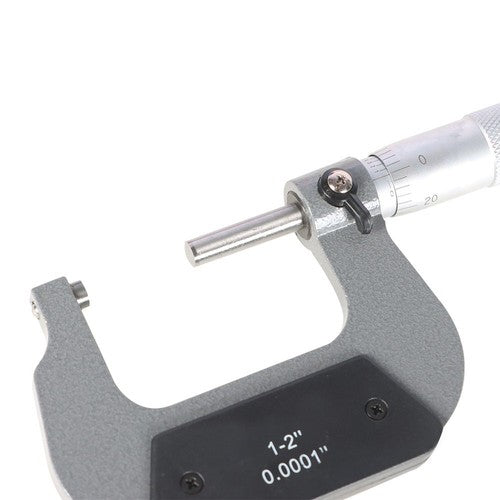 1-2" Precision Outside Micrometer Carbide Tipped  0.0001"