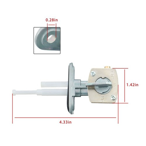 Fuel Tank Switch Petcock Valve Assembly For Suzuki DRZ110 2003 2004 2005