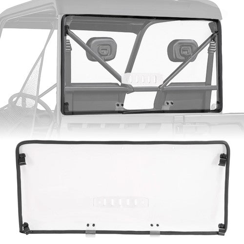 Rear Windscreen Windshield Back Window For CF Moto UForce 600 2021 2025 Clear