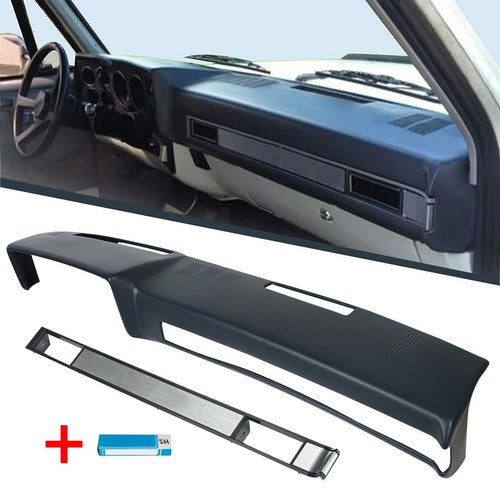 Dashboard Cover Fits GMC Chevrolet Trucks SUV Pickup AC Vent Plate