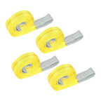 4Pack 10ft × 2in Lift Sling Straps Heavy Duty Lifting Slings Web Sling 14000lbs