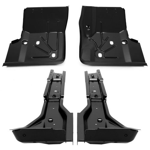 Front Floor Pans and Torque Box Set Floor Support for 1997 2006 Jeep TJ Wrangler