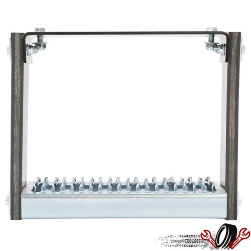 Heavy Duty 13"  x 11" Truck Step Flexible Side Step W/ Diamond Deck Span