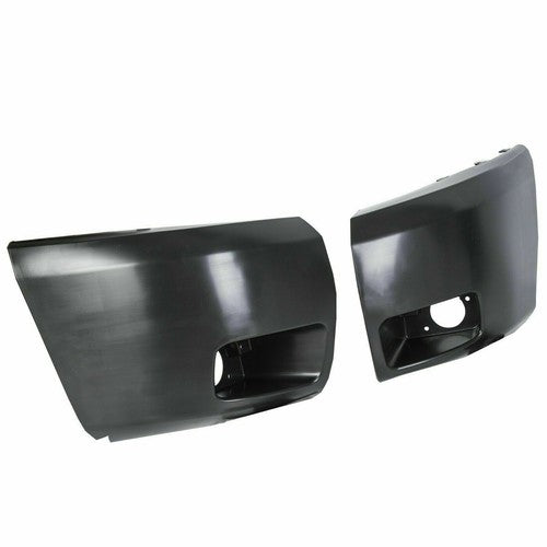 LH RH Bumper End Extension with Fog Lamp Hole for 2007-2013 Chevy Silverado 1500
