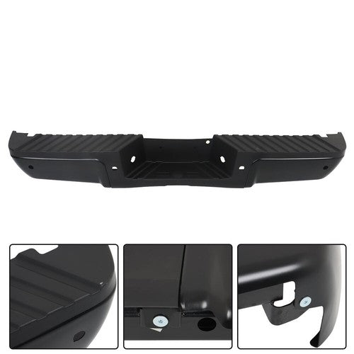 For Ford F-250 2008-2016 Rear Step Bumper Super Duty W/ Object Sensor Hole
