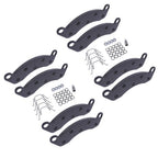 8 BRAKE PAD KIT 10K-12K AXLE FOR K71-180-00 DEXTER CALIPER 2WHEELS Semi-Metallic
