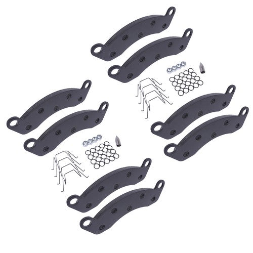 8 BRAKE PAD KIT 10K-12K AXLE FOR K71-180-00 DEXTER CALIPER 2WHEELS Semi-Metallic