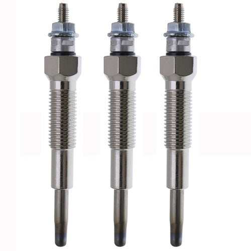 3x Glow Plug 72097517 3280558M1 For Allis Chalmers A-C 5020 5030 6140