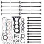 Gasket Set W/ Bolts &Intake Exhaust Valves for Hyundai Accent 1.6L L4 2012-2019