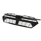 Front Bumper Upper Grill Glossy Black Plastic Suitable For Subaru Crosstrek 2024