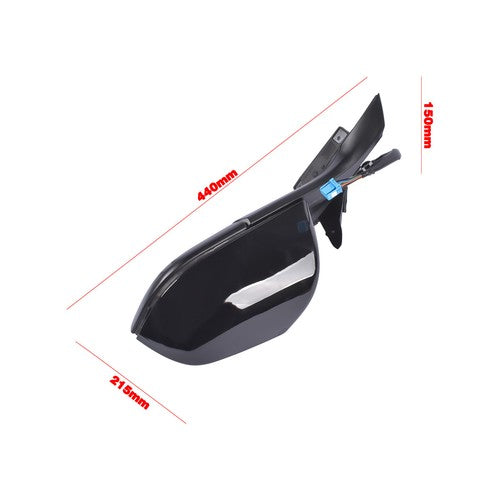 Left Driver Side Mirror Black For Tesla Model 3 M3 2017-2023 EV/BEV BATTERY EV