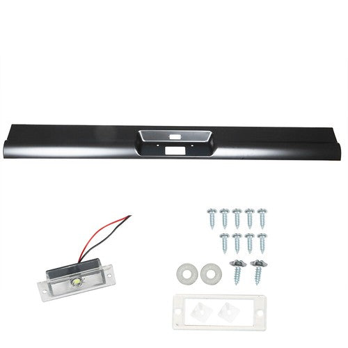 Rear Roll Pan w/ License Plate Part Fleetside Fit For Chevrolet 1967-1972  C10