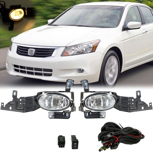 Clear Fog Lights Bumper Driving Lamps Switch for 2011-2012 for Honda Accord