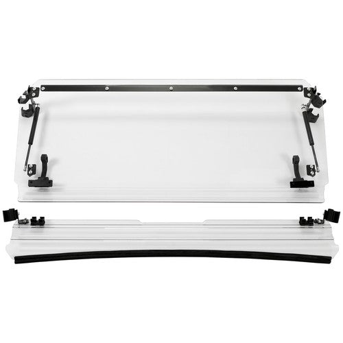Front Vented Full Clear Flip Windshield for CFMOTO UForce 1000 2019 to 2026