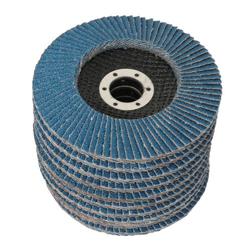 10�� 5" 125mm Premium Zirconia Flap Disc Grit40/ Wheel Angle Grinder Sanding Disk