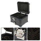 Motorcycle 36L Side Case Hard Saddlebag + 55L Top Case Tail Box Luggage New