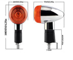 4X Motorcycle LED Turn Signal Blinker Indicator Lights For Honda Suzuki Yamaha