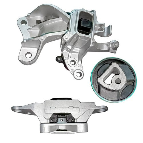 3Pcs Engine & Transmission Mounts Set Fits Chevrolet Cruze 1.4L Turbo 2016-2019