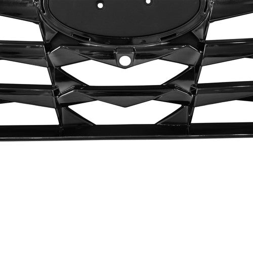 Front Bumper Upper Grille for 2022-2024 Hyundai Tucson 4Dr w/ Camera Hole US