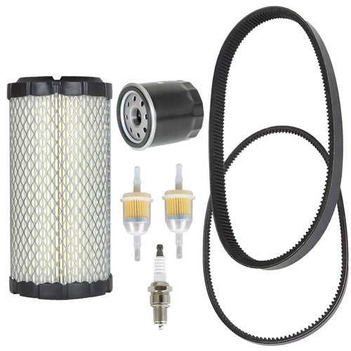 Gas Golf Cart Fit For Club Car Precedent 2004+ W/ FE350 motor Tune Up Kit Belts