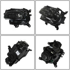 Driver + Passenger Pair Headlights Fit For Jeep Cherokee 2014-2018 Headlamps