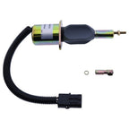 12V Fuel Shutoff Solenoid 3923680 3928160 For Cummins 6BT 5.9L & 6CT Case 7210
