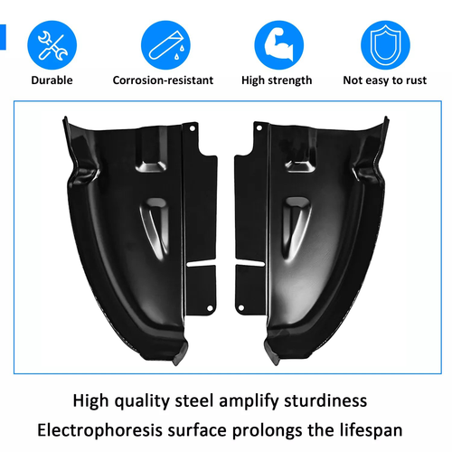 Pair Cab Corners for 2002-2008 for Dodge Ram Quad Cab 1500 2500 3500 LH RH