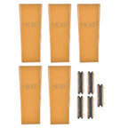 5Pcs 230SP Casting Bucket Teeth & TF23P Flex Pins for Backhoe Skid Steer Loader