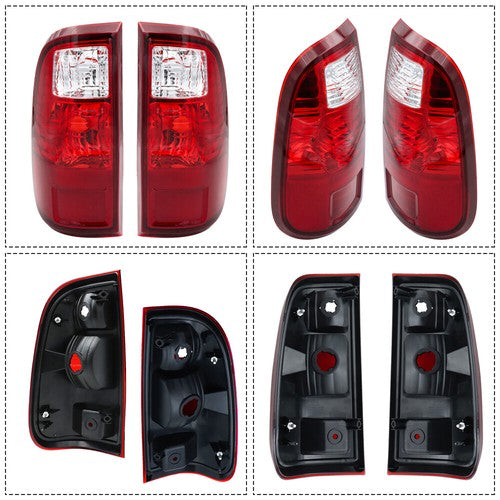 For Ford F-250 Super Duty 2008-2015 16 Rear Left&Right Tail Lights Brake Lamps