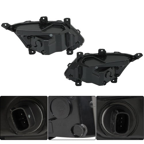 For Chevy Equinox L LT LS 16-17 LH+RH Front Daytime Running Fog Lights Assembly