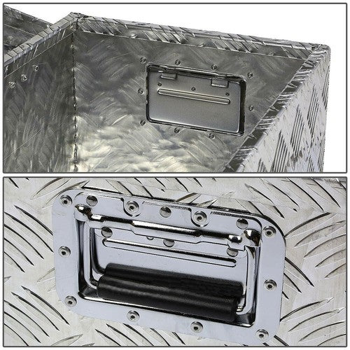 30" Aluminum Truck Pickup ATV Camper Tool Box Trailer Flatbed RV Storage w/ Lock
