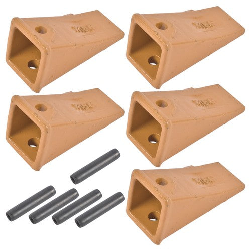 X156 X156S Dirt Teeth Bucket Teeth/Tooth with P156 Roll Pins 5 PCS Alloy Steel