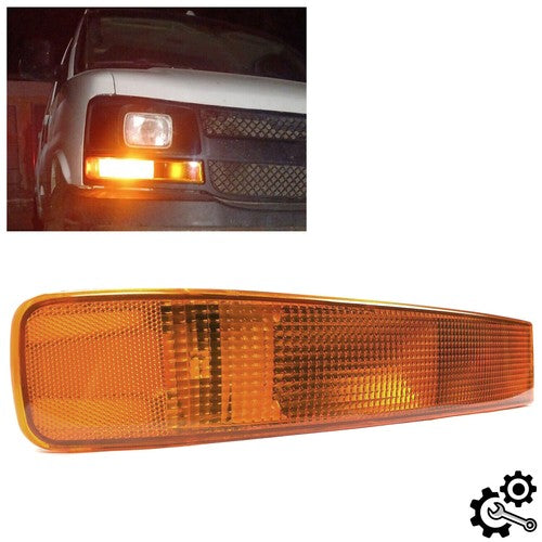 Turn Signal Marker Light Lamp RH Passenger for 03-22 Chevy GMC Van