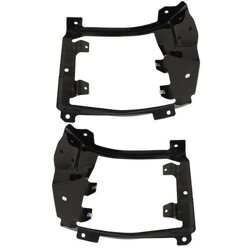 Front Bumper Headlight Brackets 2pcs Fit For Chevrolet Silverado 1500 2016-2018