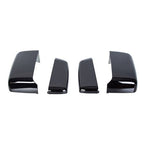 Fits Gloss Black Tow Mirror Cap Cover for Chevy Silverado GMC Sierra 2014-2019