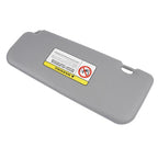 Right Passenger Side Gray Sun Visor for Hyundai Accent 1E 1.6L L4 Gas 852201R000