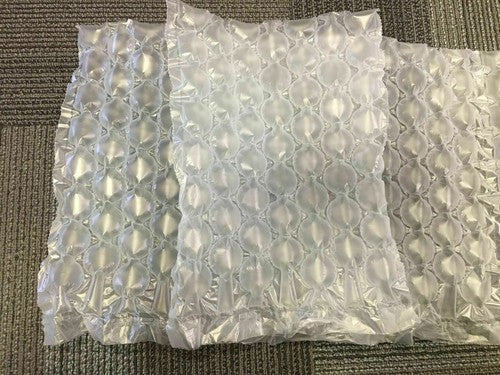 4 Rolls 984ft x16 Air Cushion Machine Film Bubble Pillow Packaging Roll
