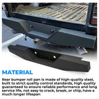 1993-2011 Ford Ranger Pickup Rear Step Bumper Powder Coated Heavy Duty Steel