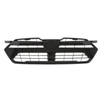 Front Bumper Upper Grill Glossy Black Plastic Suitable For Subaru Crosstrek 2024