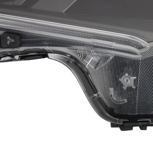 Black Halogen LH/Driver w/LED Headlight Projector For Hyundai Elantra 2021-2022