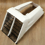 White Gas Tank Side Covers With Radiator Cover Grill For Yamaha Banshee 350 87-06