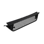 Fit 2022-2024 Honda Civic 4DR Glossy Black Front Bumper Lower Grille Honeycomb